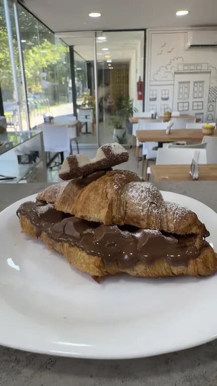 Croissant de Nutella y Kinder