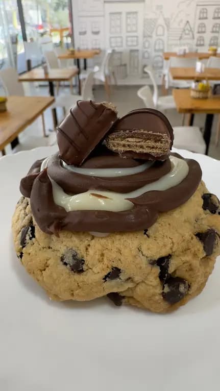 Cookie rellena Kinder bueno