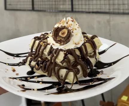 Pancakes o Waffles - Nutella